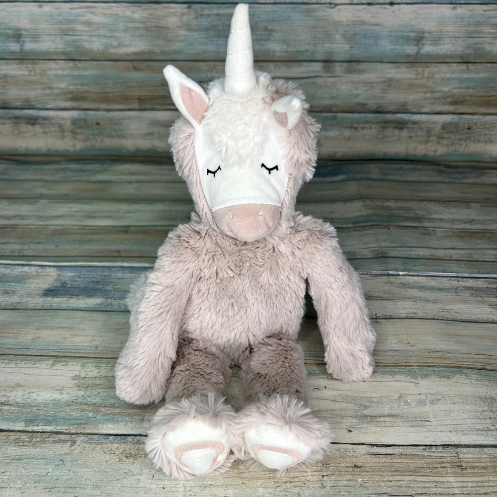 Slumberkins‎ Unicorn Kin Rose Plush Lovey Silky Soft Stuffed Animal